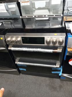 Cafe Smart Slide In Douple Oven