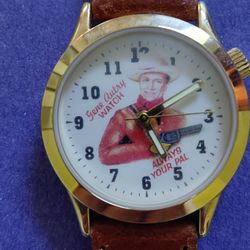 Gene Autry Limited Edition Six Shooter Watch 1192
