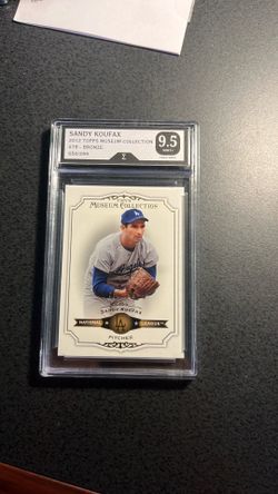 Sandy Koufax Museum Collection- Graded