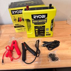 Ryobi 18v 800-Watt Max 12V Automotive Power Inverter with Dual USB Ports (Tool only)