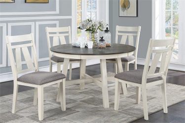 5 Piece Dining Set – Table & 4 Chairs 