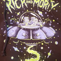 Rick & Morty Hoodie XL & 2X