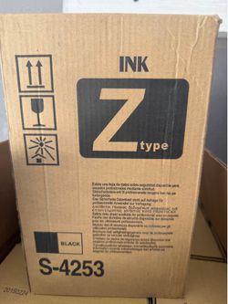 Ink. Riso ink.