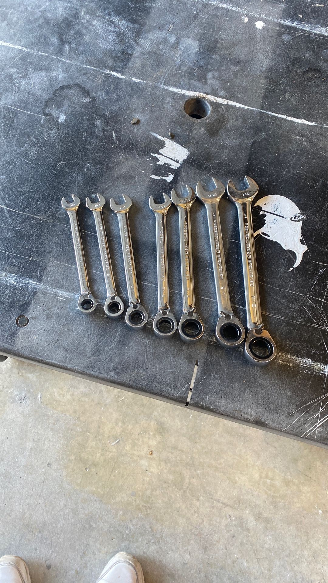 SAE Gear Wrench