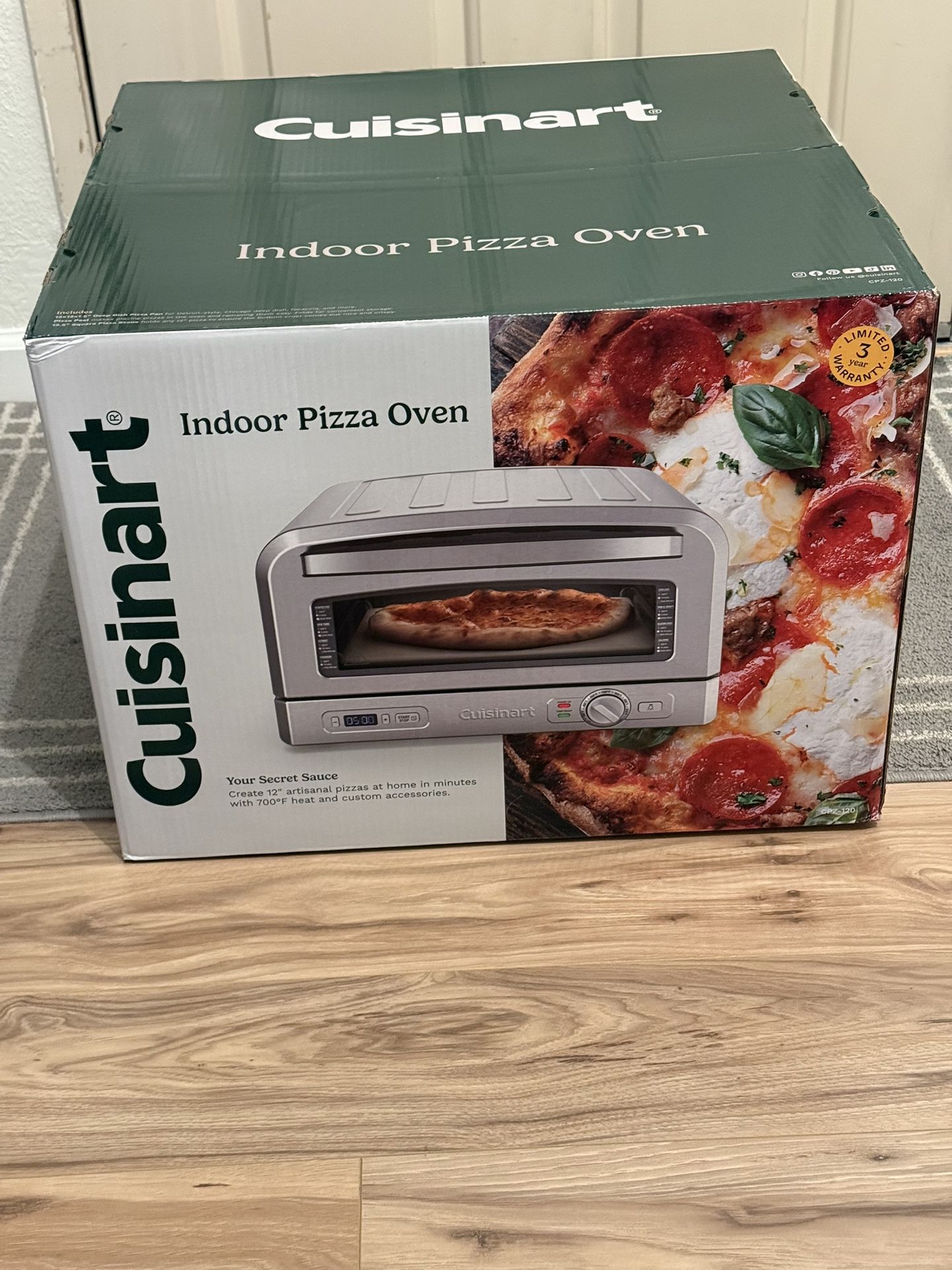 Cuisinart Indoor Pizza Oven CPZ-120