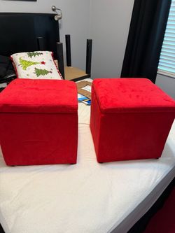 Storage cubes.