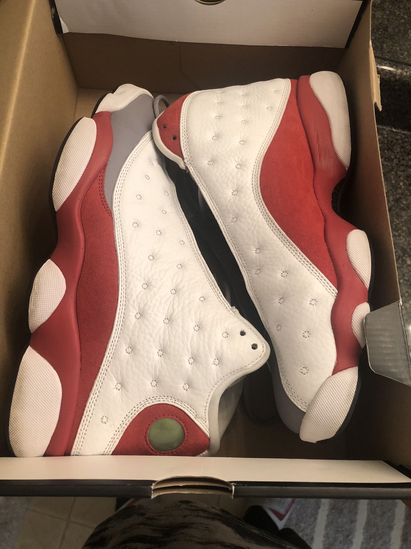 Jordan 13 grey toe