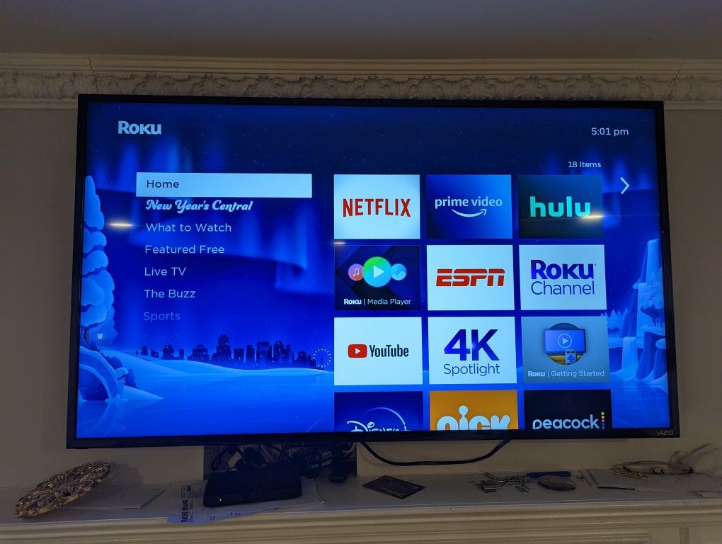 55 Inch Vizio E55 Roku Smart TV