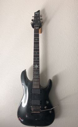 Schecter Damien 6- with Floyd rose