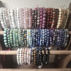 Natural Crystal Stone Bracelet 