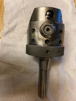 3.500” automatic reversing boring facing head 3/4 bar head R8 used in good condition