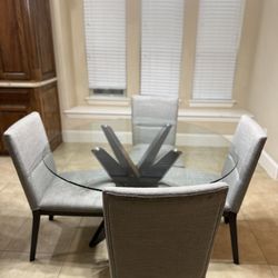 5 Piece Glass Kitchen Table