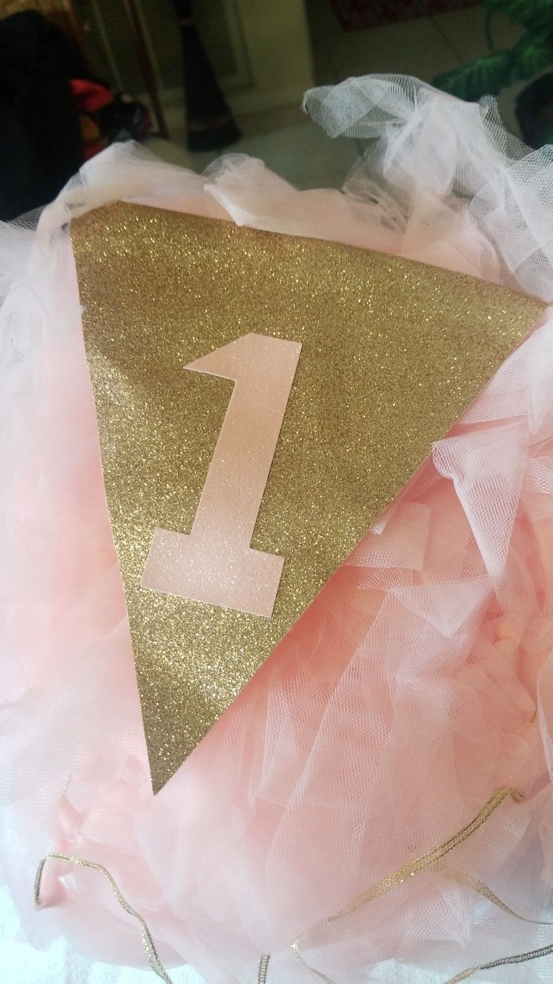New! Princess 1st Bday Tutu