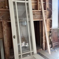 Solid Poplar And Mahogany Interior Doors, And Pella Windows. Different Sizes  