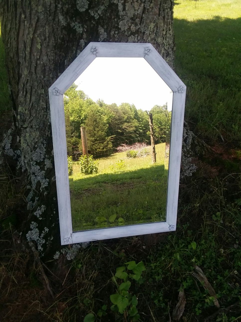 Beveled mirror