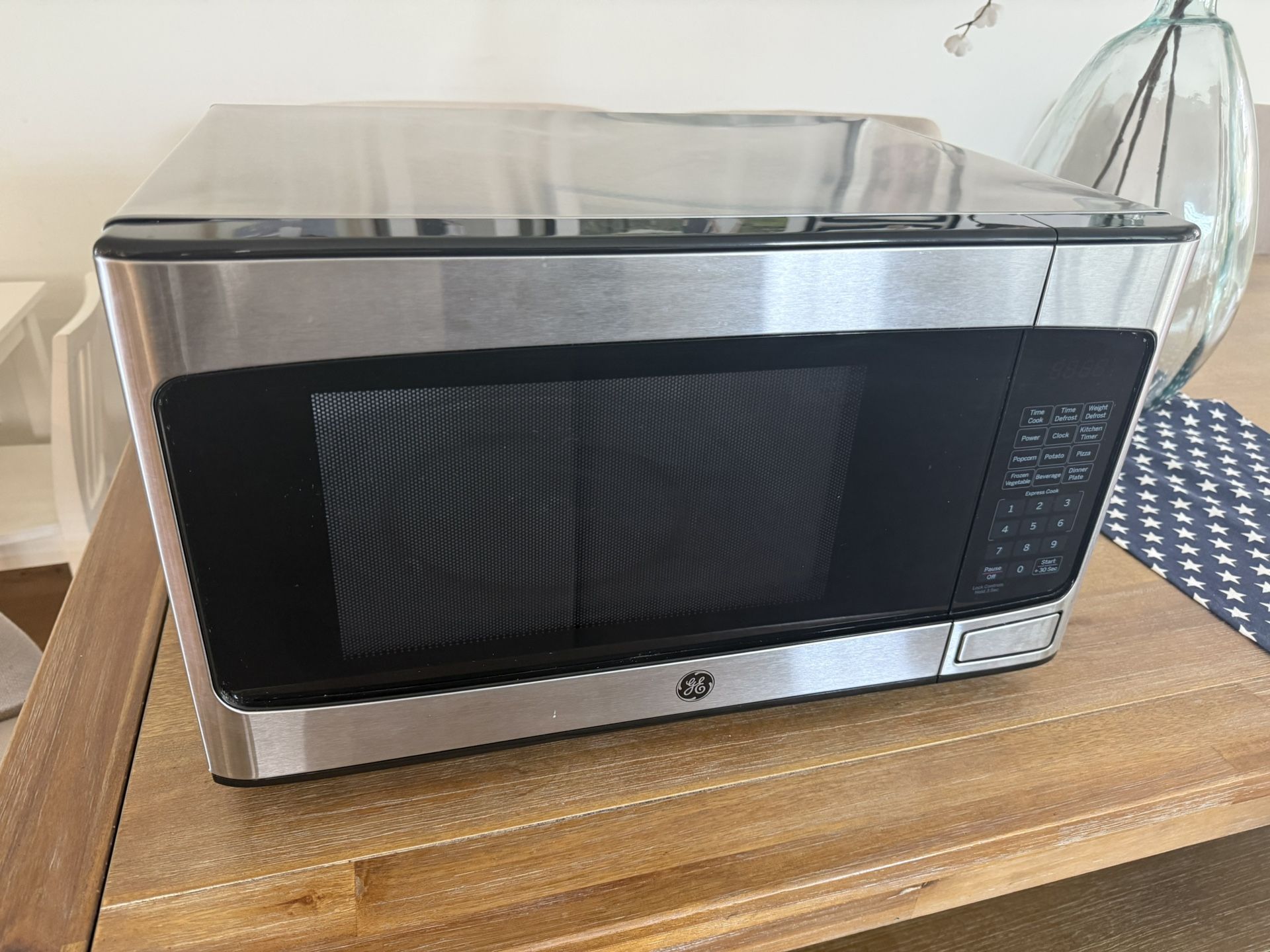 GE Countertop Microwave - Stainless Steel