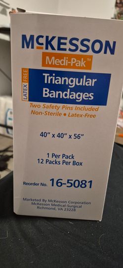 Triangular bandages
