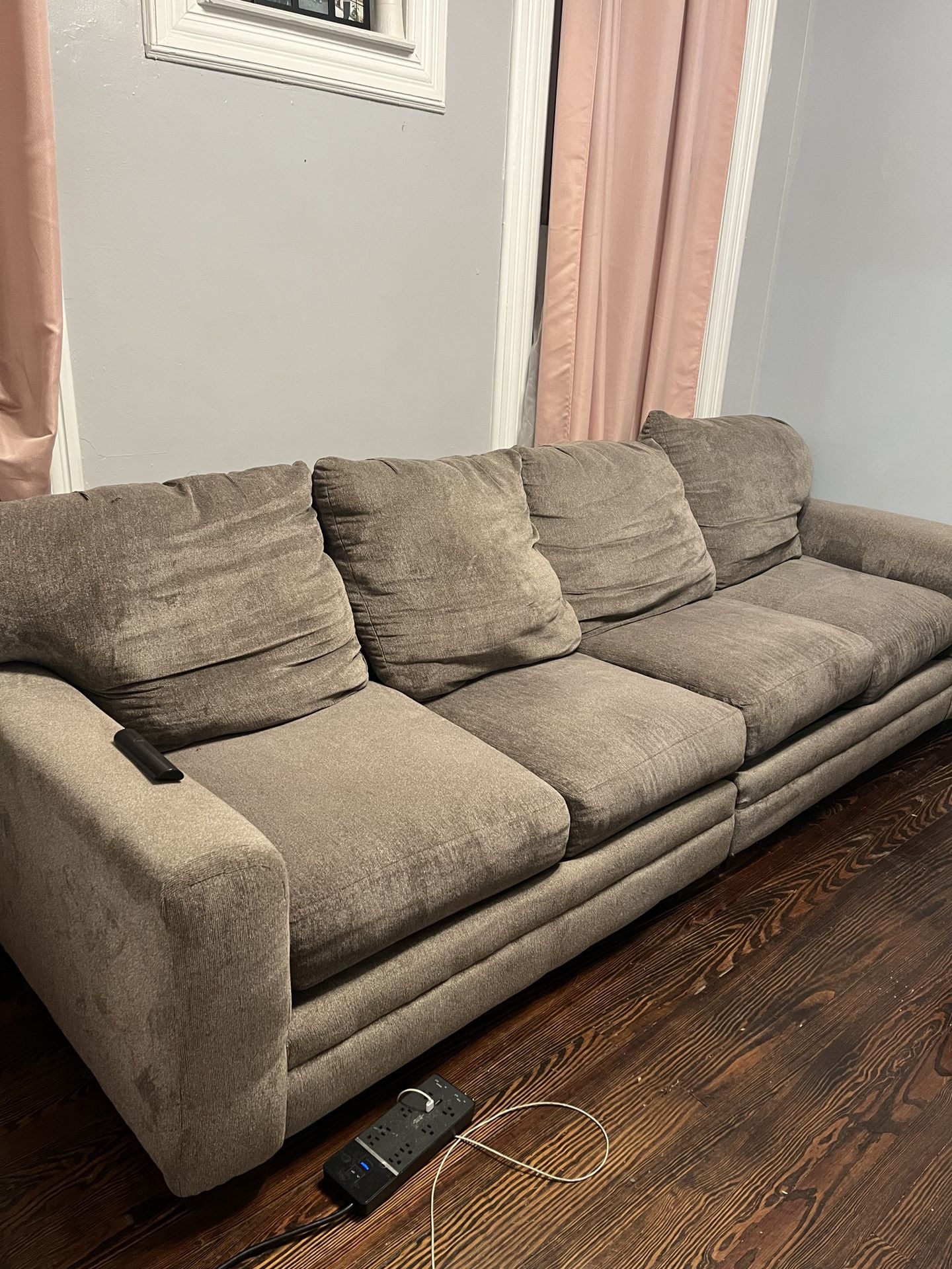 Gray 4 Seater Sofa