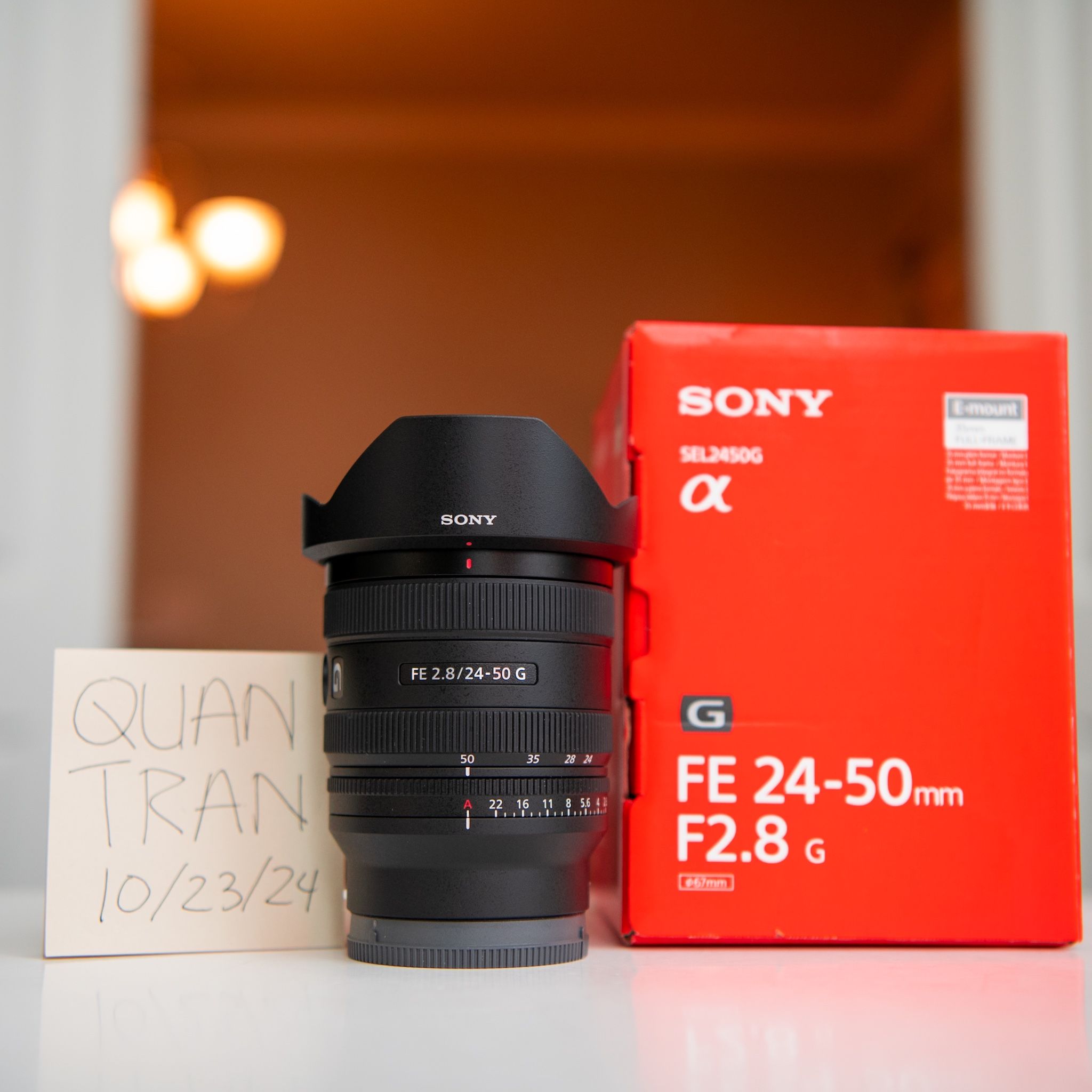 Sony 24-50mm F2.8 G Lens