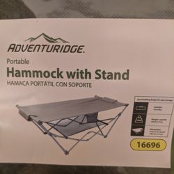 Portable Hammock with Stand (Brand New)

Multiple units available