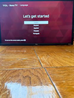 TCL Roku TV, 32” inch