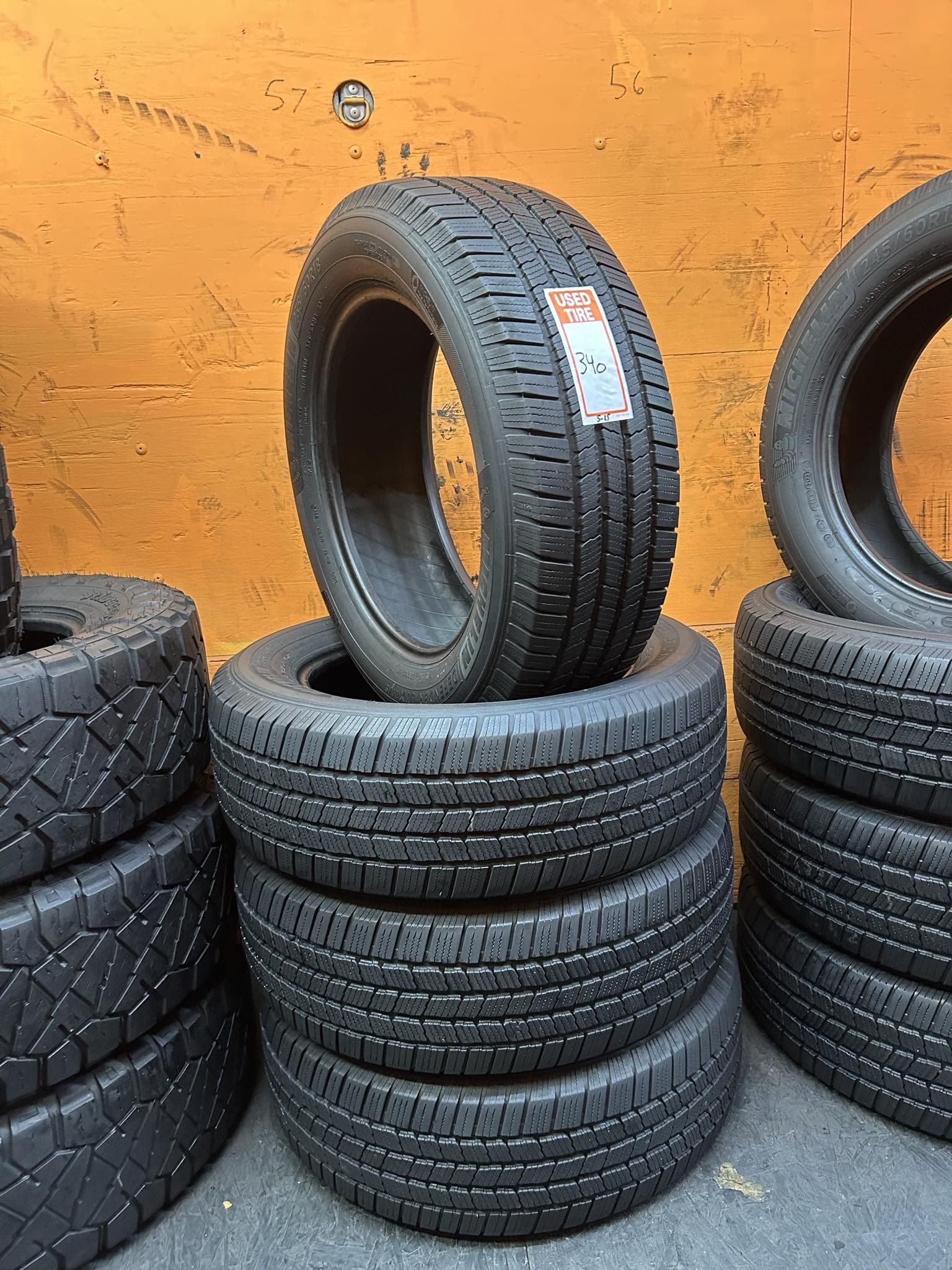 235/60R18 Michelin Defender LTX High Tread Full Tire Set