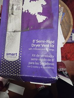 Dryer vent kit