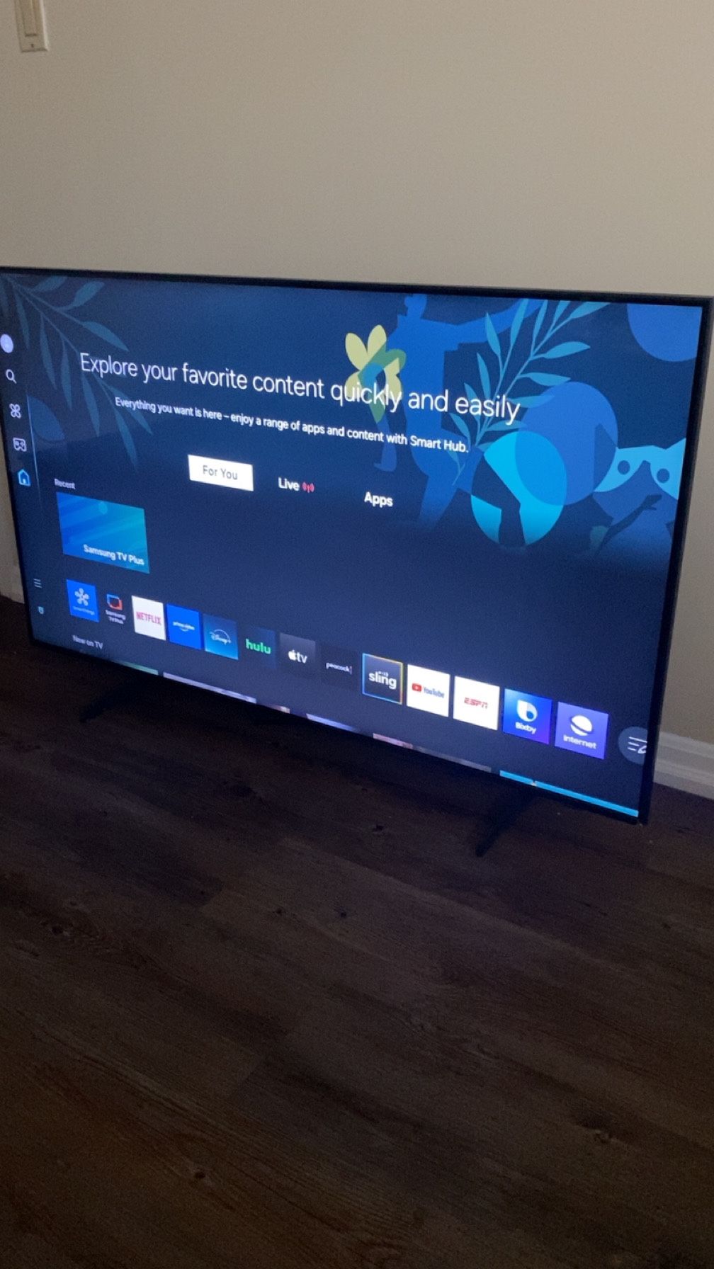Samsung 55 Inch UHD 4k Smart Tv 