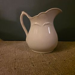 Ceramic pitcher