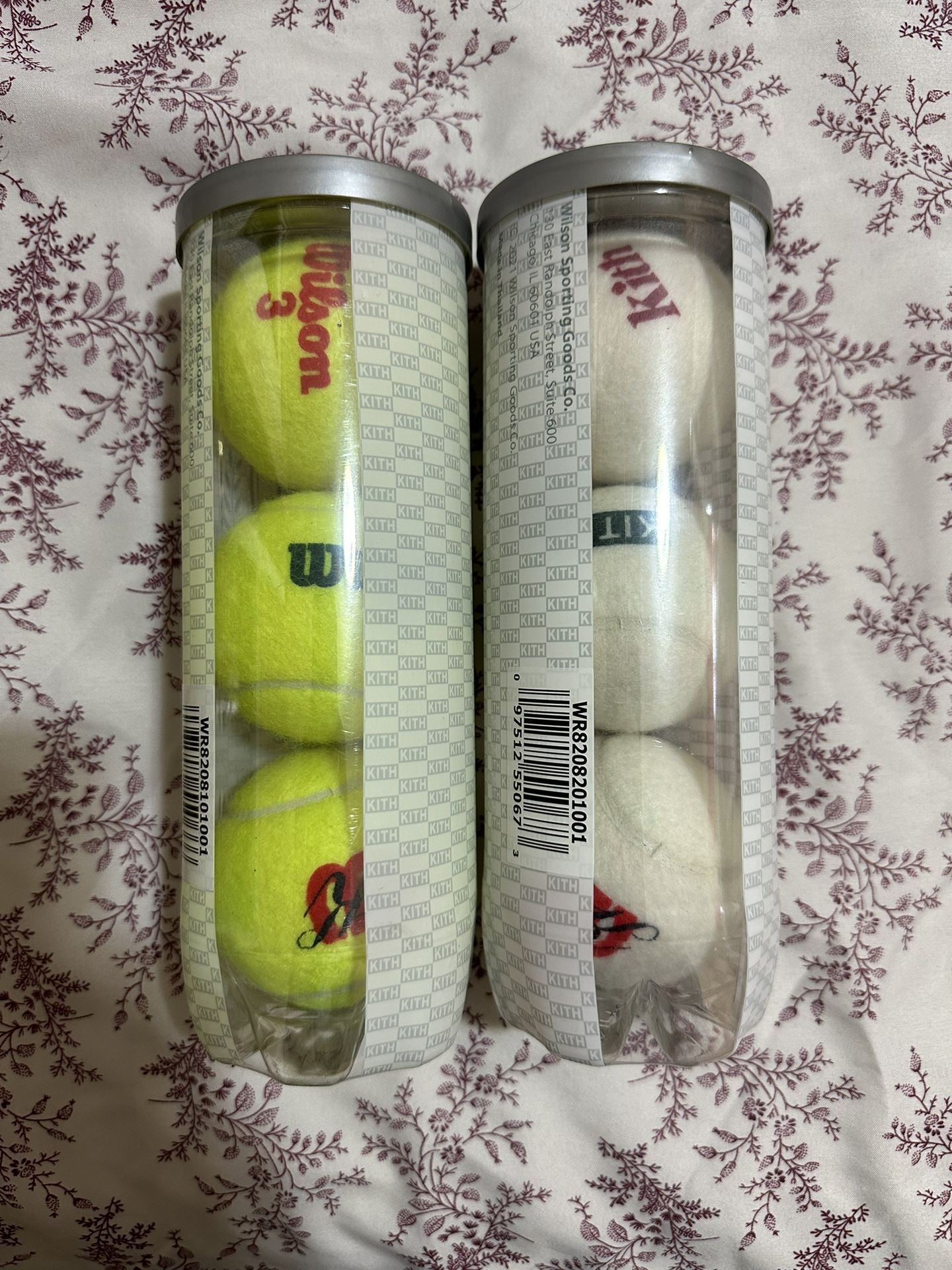 Kith Wilson Tennis Ball 3-Pack 2色セット Kith for Wilson Tennis Ball 3-Pack - White – Kith Europe
