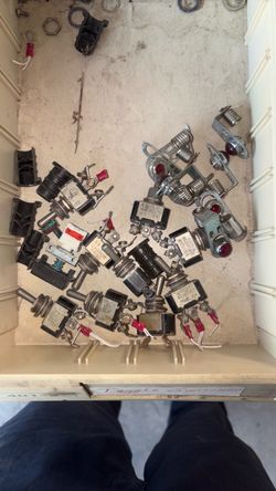 Huge Lot of Toggle Switches