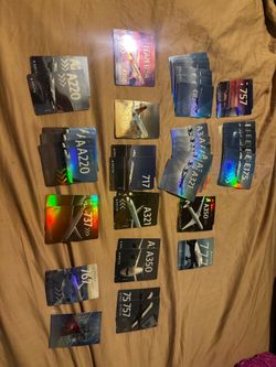 Delta Airlines Trading Cards