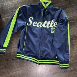 Seattle Seahawks Men Jacket Small Size Or Women Medium Size 