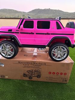 Pink Maybach 12v car