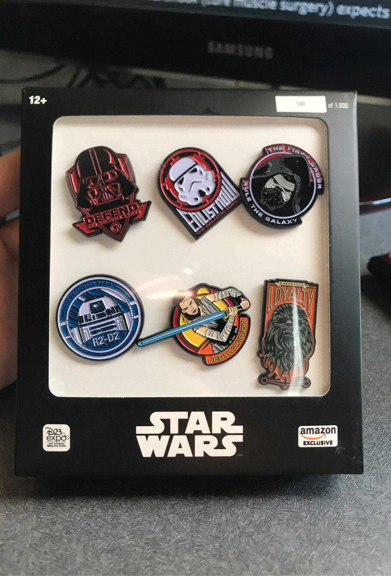 Amazon Exclusive Disneyland Disney Star Wars Pin LE OF 1000