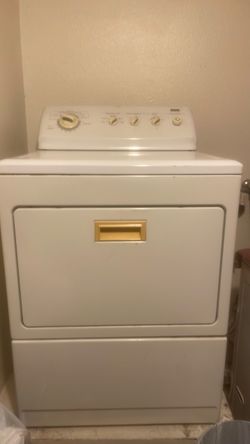Kenmore elite  gas dryer