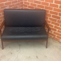 Leather Couch New 