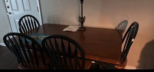 wooden table