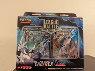 Pokémon TCG Ice Rider Calyrex VMAX League Battle Deck