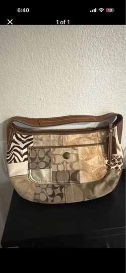 Coach vintage patchwork