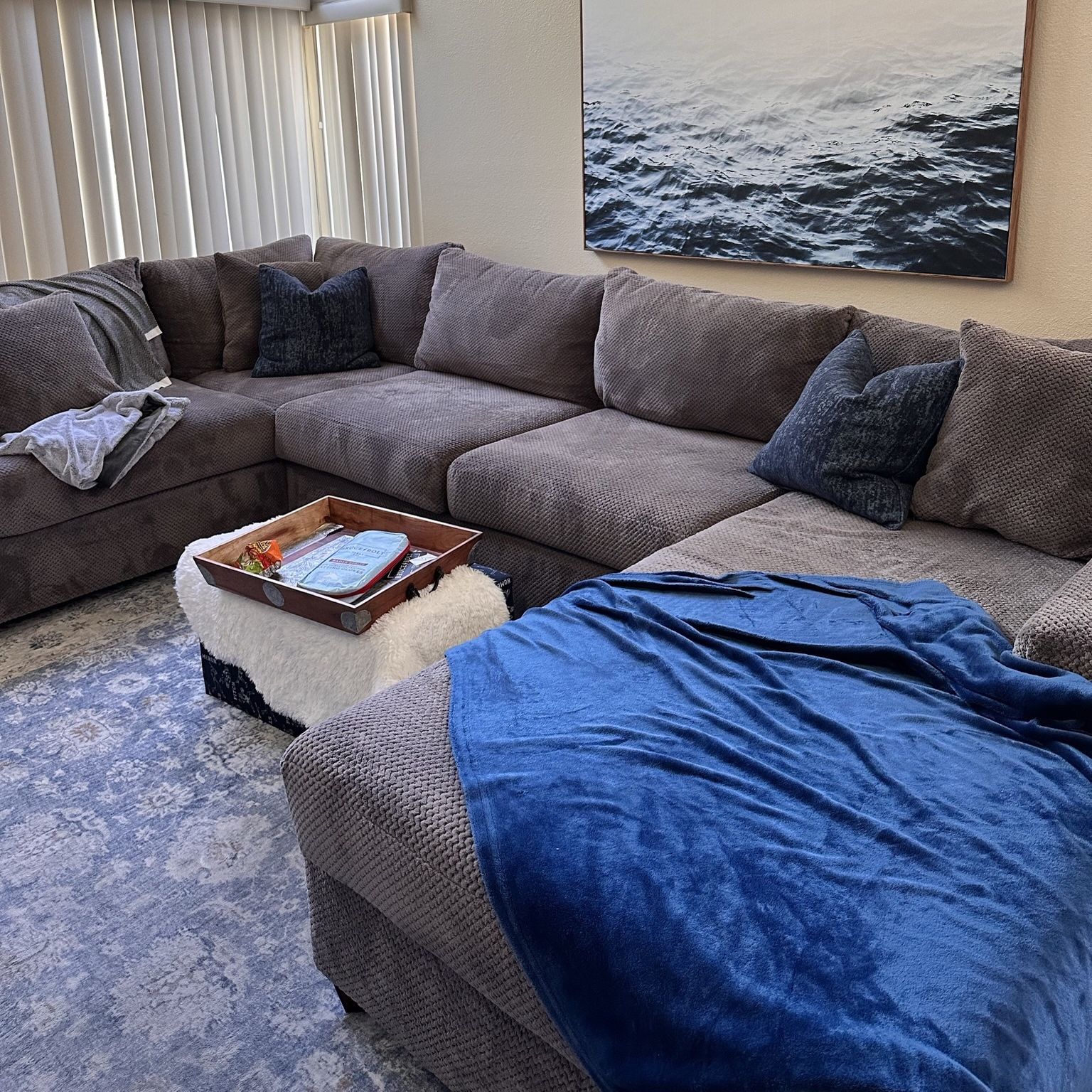 Custom Sectional Sofa Sale MOVING SALE! 