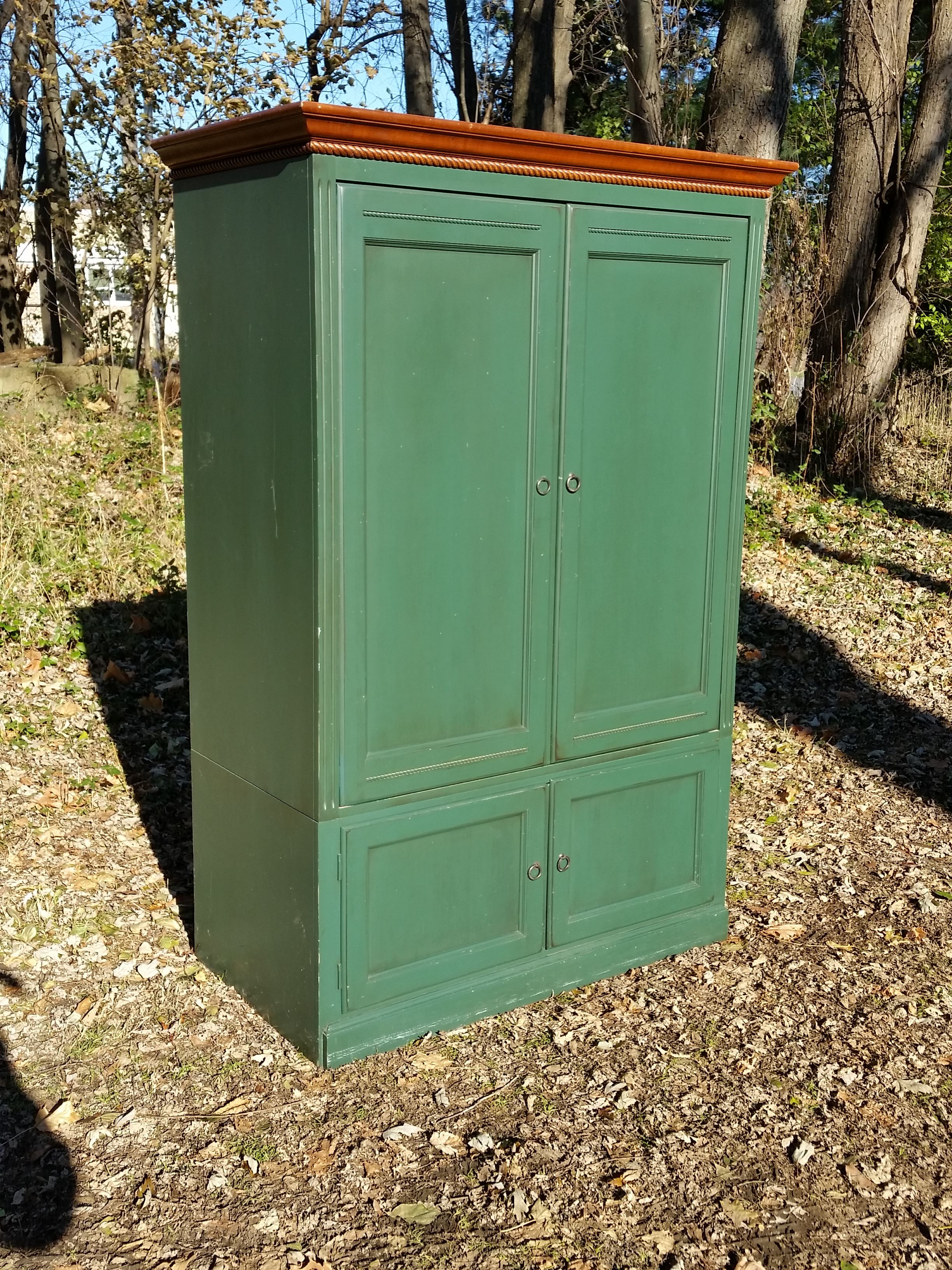 Ethan Allen country Crossings entertainment center