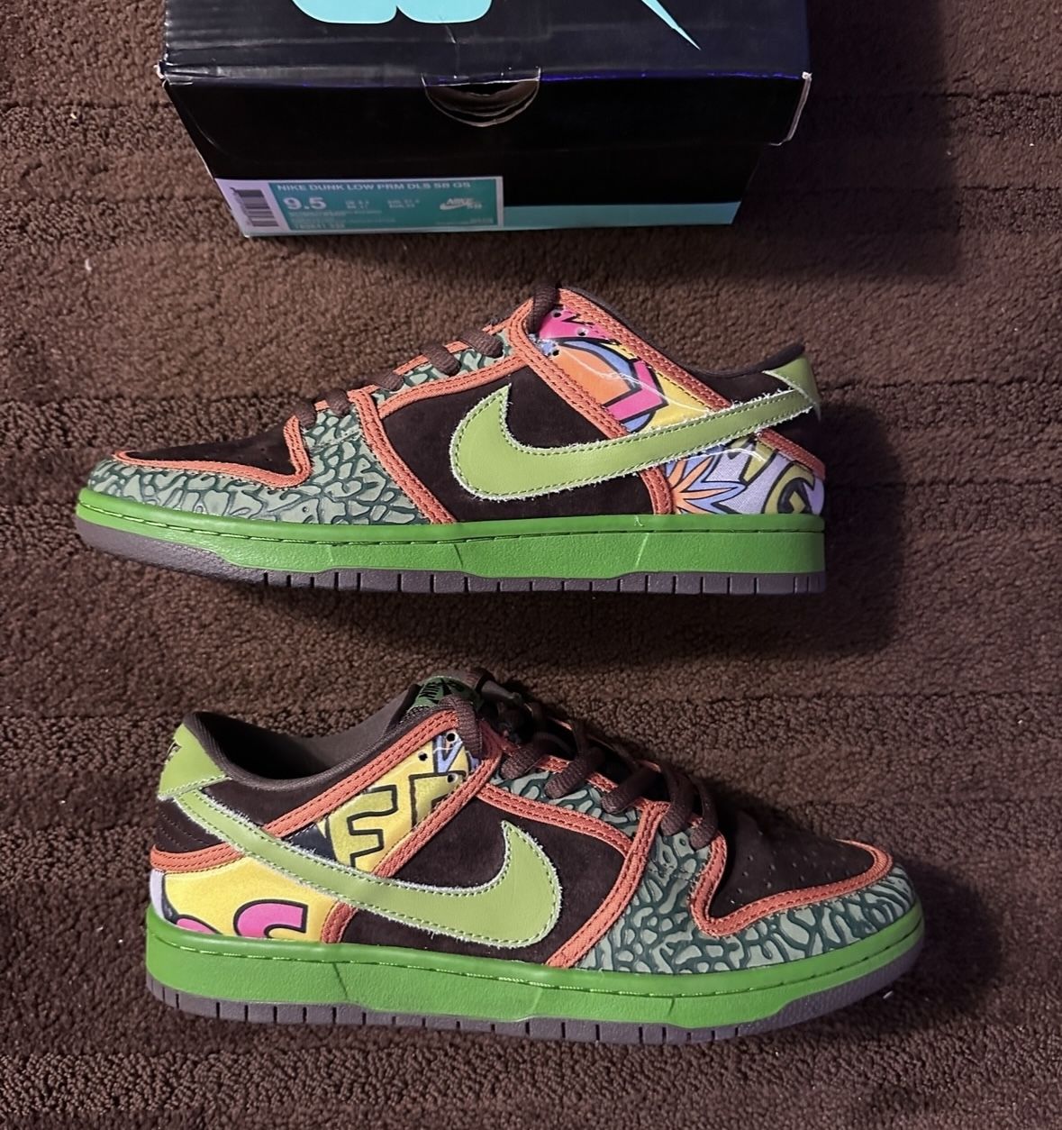 Nike Dunk Sb De La Soul Size 9.5
