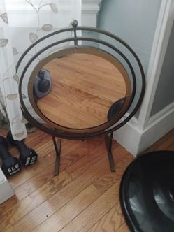Fancy swivel tabletop mirror two of them $60