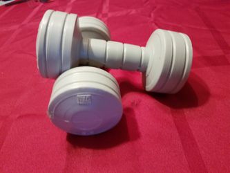 Two 2.5 lb dumbbells - $5