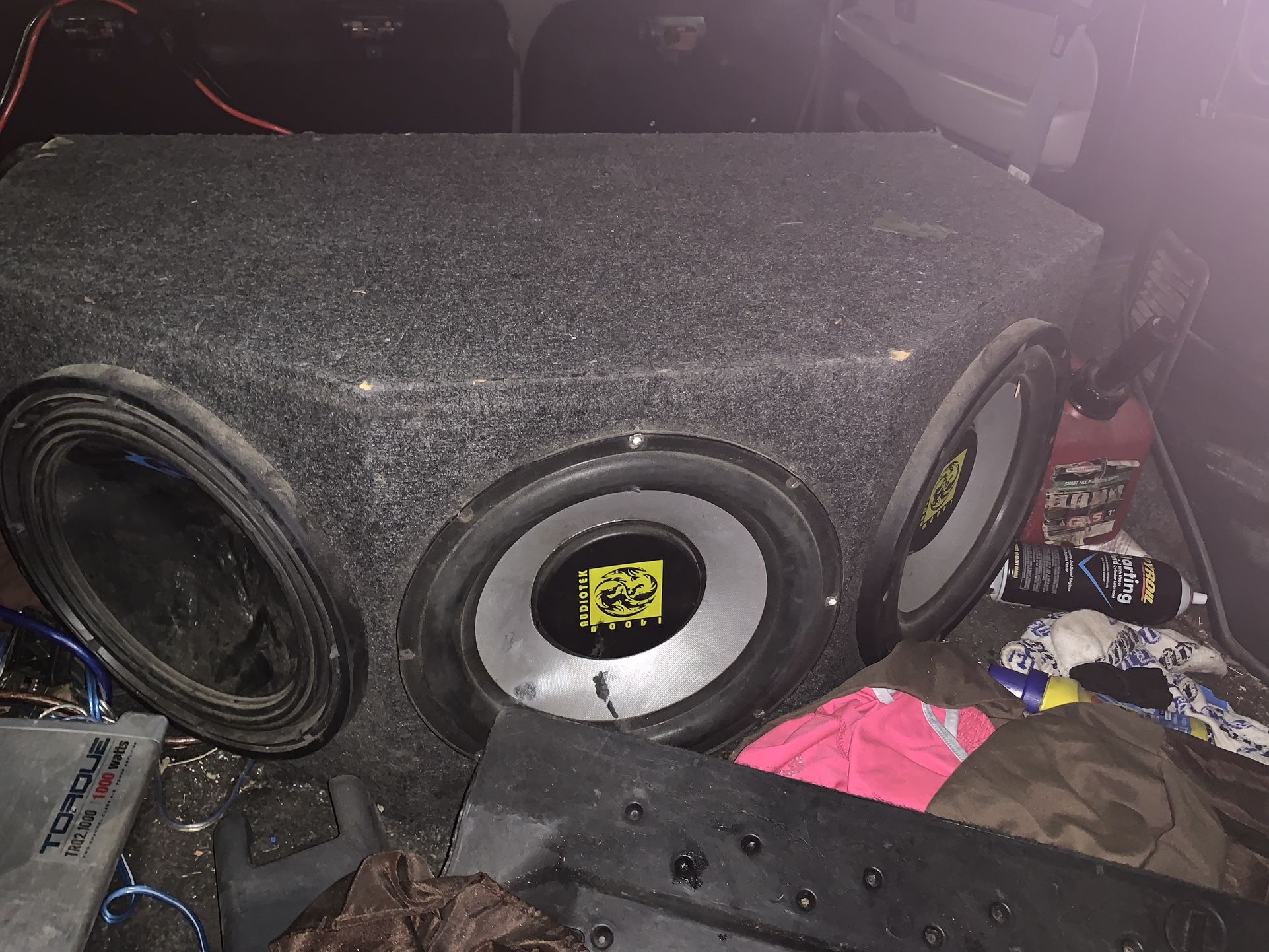 3 Subwoofers 12