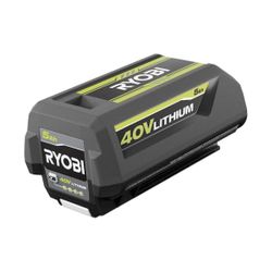 RYOBI 40V Lithium-Ion 5.0 Ah High Capacity Battery