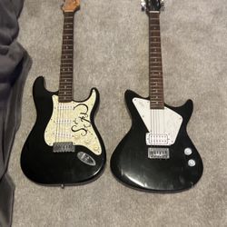 Two Electric Guitars 