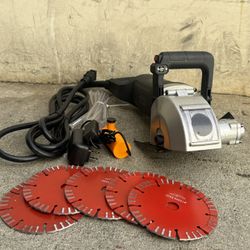 5500watt Electric Handheld Wall Chaser Groover Channel Concrete Cutting