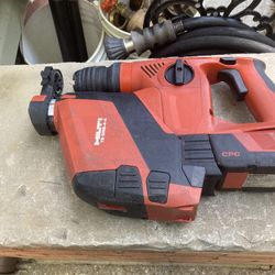 Hilti Battery Rotary Hammer Drill With Dust Collector & Charger